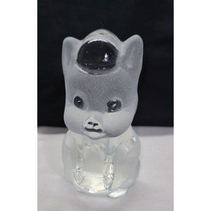 Viking Glass frosted Porky Pig
